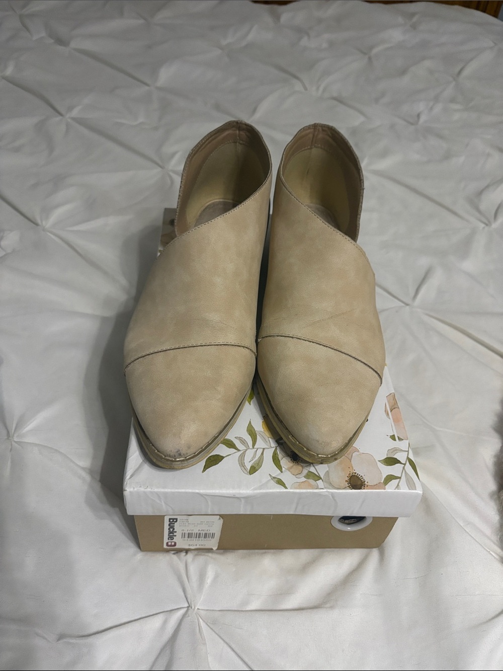 Mi.iM Beige Women’s Slip-On Flats